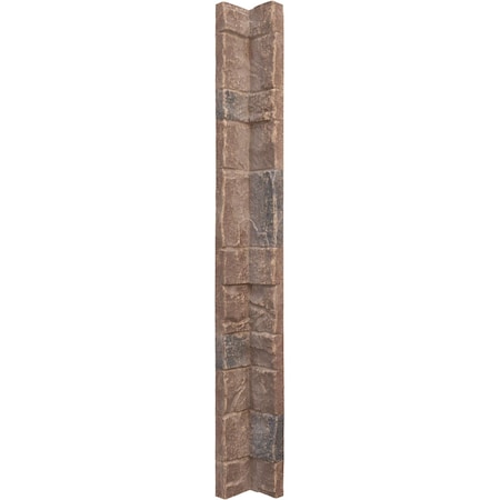 Ekena Millwork Universal Inside Corner for StoneWall Faux Stone Siding Panels PNUIC03X48OC